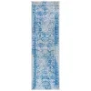 Tapete Adira Vintage Pátina en Gris con Azul
