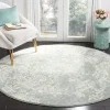 Tapete Adira Vintage Pátina en Gris con Marfil