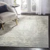 Tapete Adira Vintage Pátina en Gris con Marfil