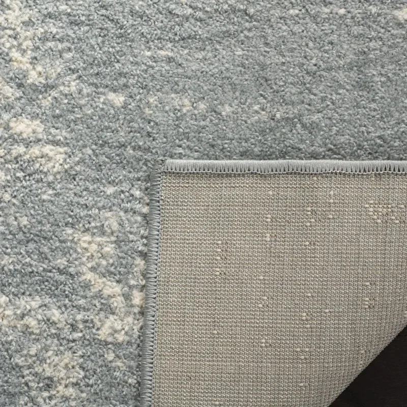 Tapete Adira Vintage Pátina en Gris con Marfil
