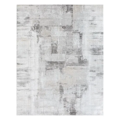 Tapete Anfiteatro de Brillo Abstracto en Crema y Taupe