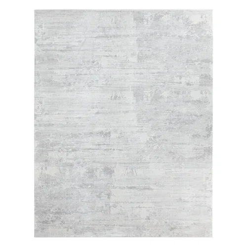 Tapete Anfiteatro Líneas Abstractas Grabadas en Gris Natural