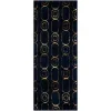 anna cadenas azul y oro