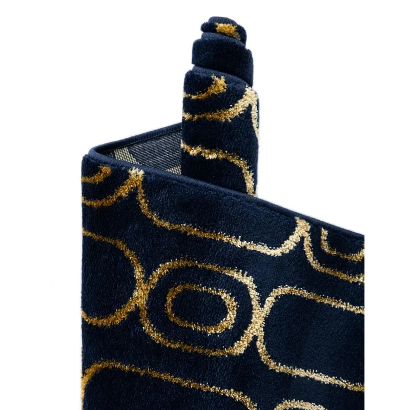 anna cadenas azul y oro