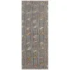 anna cadenas gris y oro