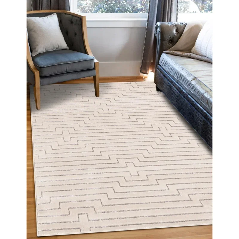 anna de lineas blanco y plata