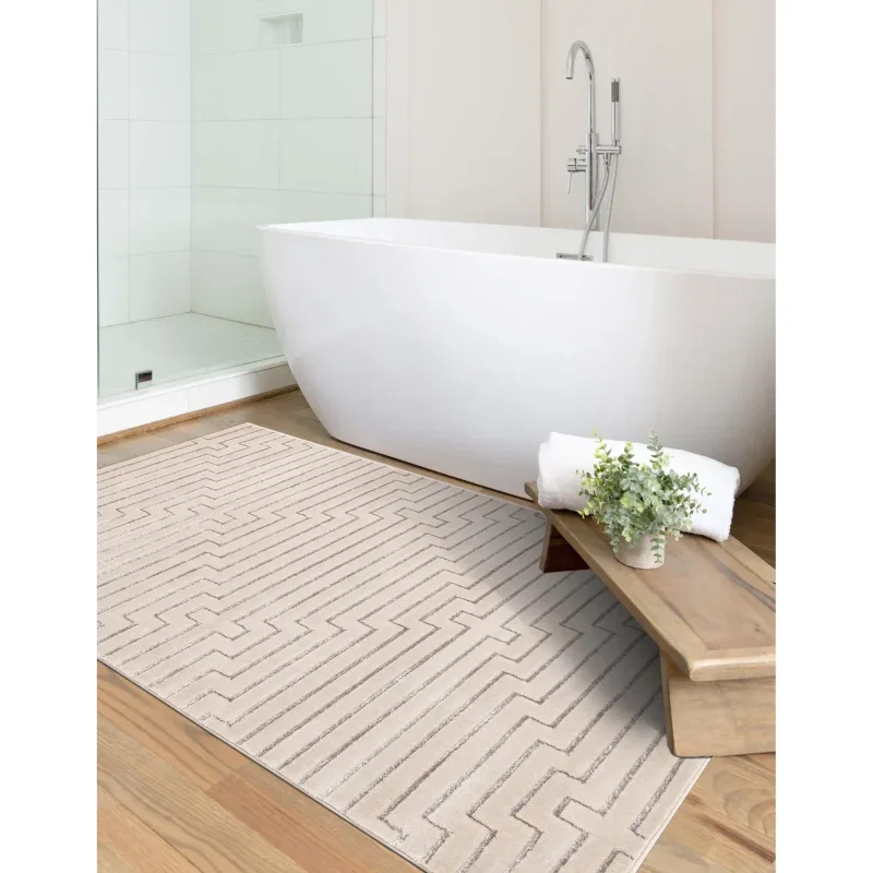 anna de lineas blanco y plata