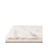 Tapete Anna de Lineas Blanco y Plata