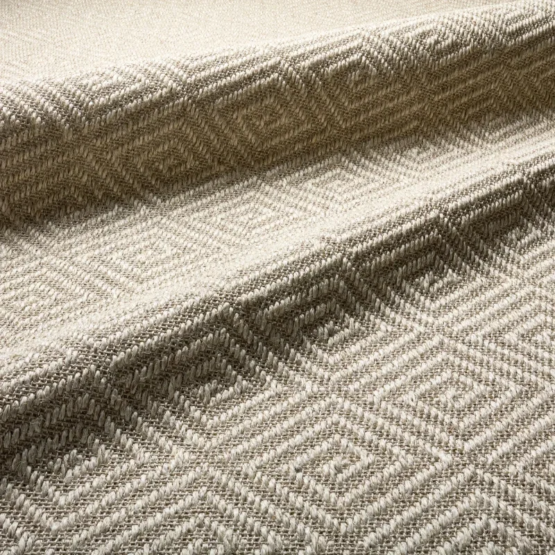Tapete Antillas Celosía de Diamantes en Gris