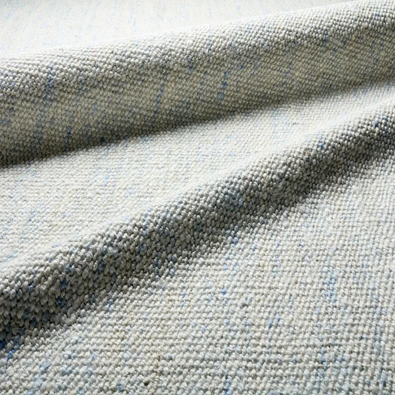Tapete Antillas Yute Texturizado en Azul