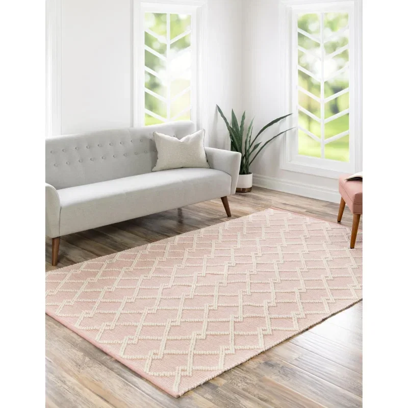 atelier geometrico en rosa ingles