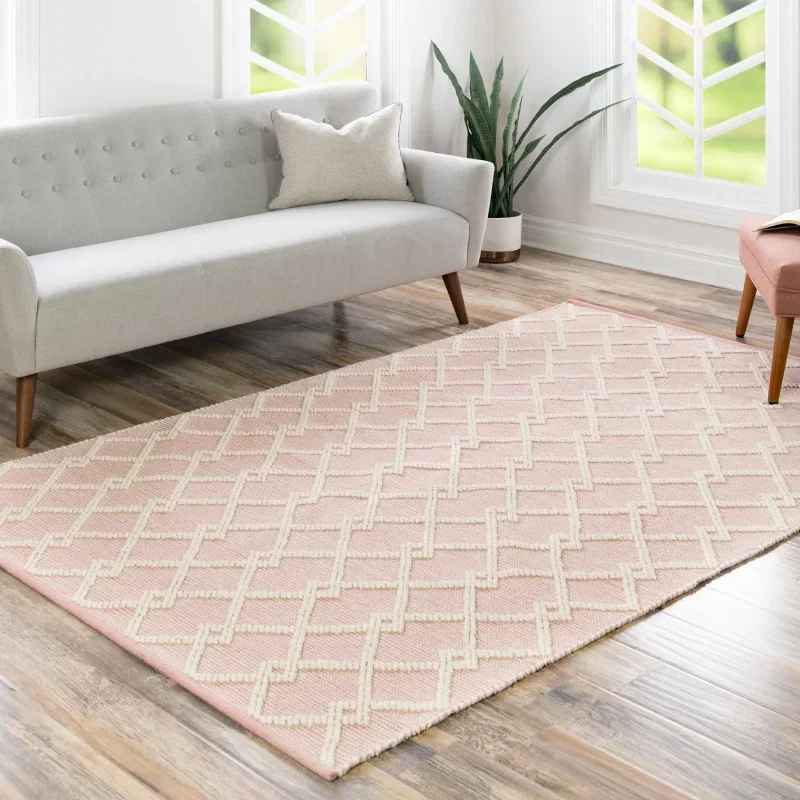 atelier geometrico en rosa ingles