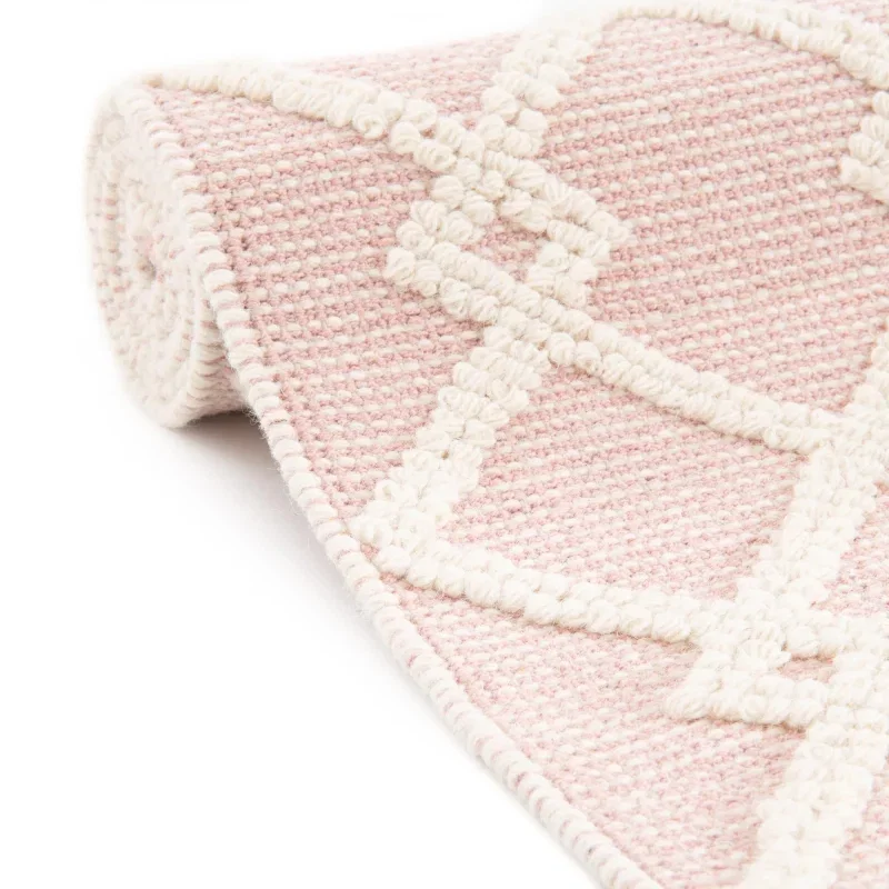Tapete Atelier Rombos Encadenados en Rosa Inglés