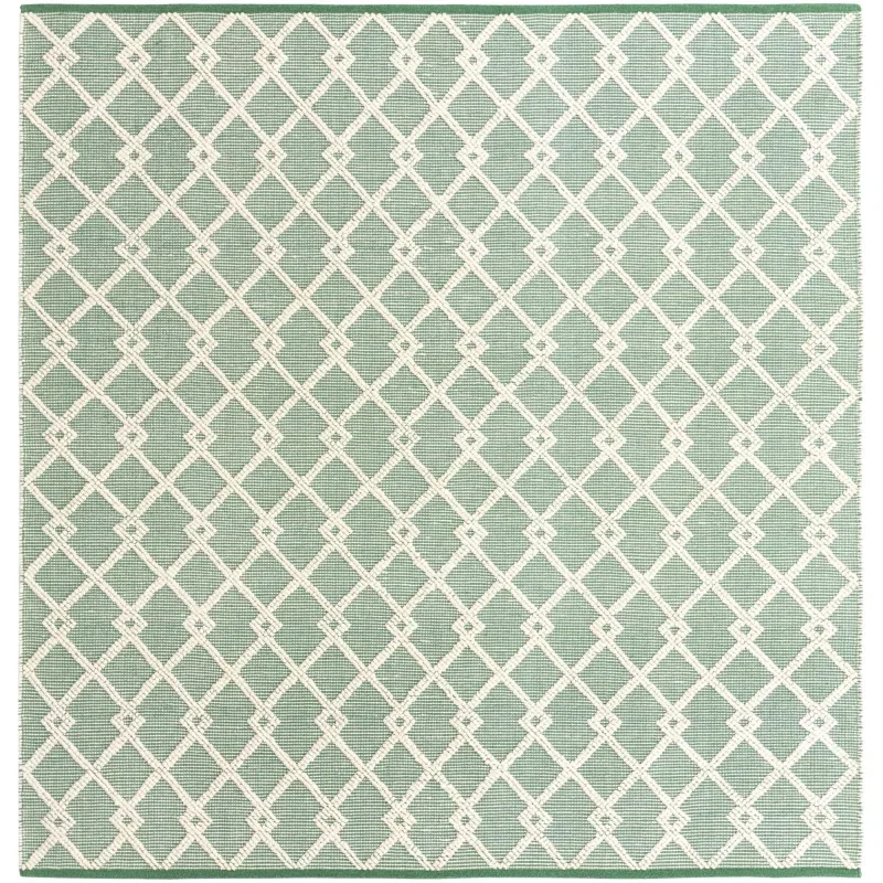 atelier geometrico en verde menta