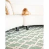 atelier geometrico en verde menta