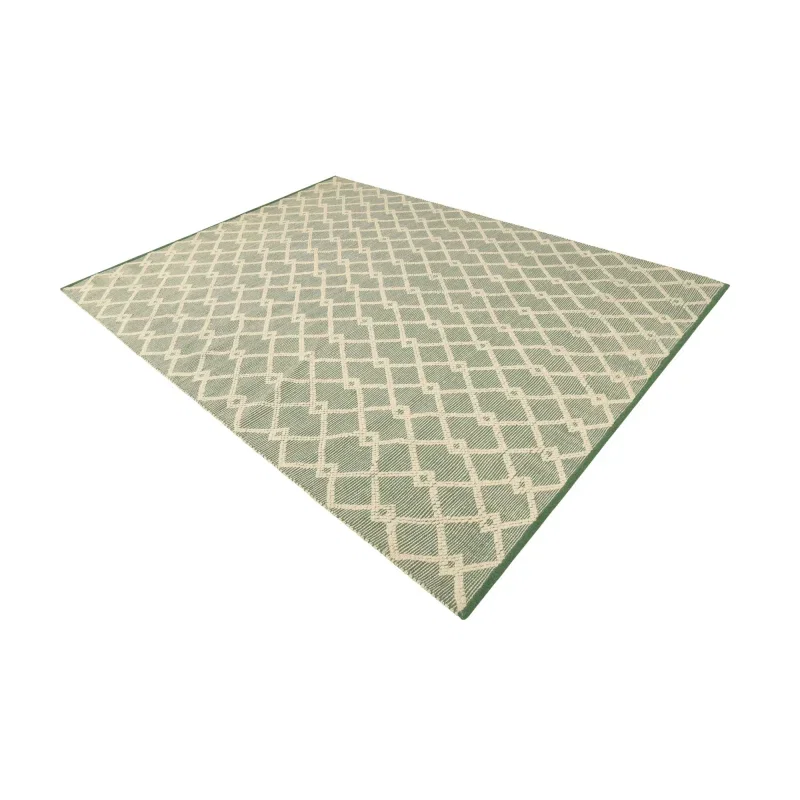 atelier geometrico en verde menta