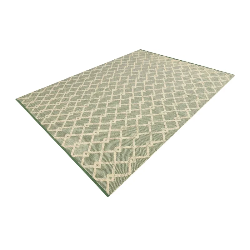 atelier geometrico en verde menta