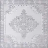 atemporal medallon en blanco y gris