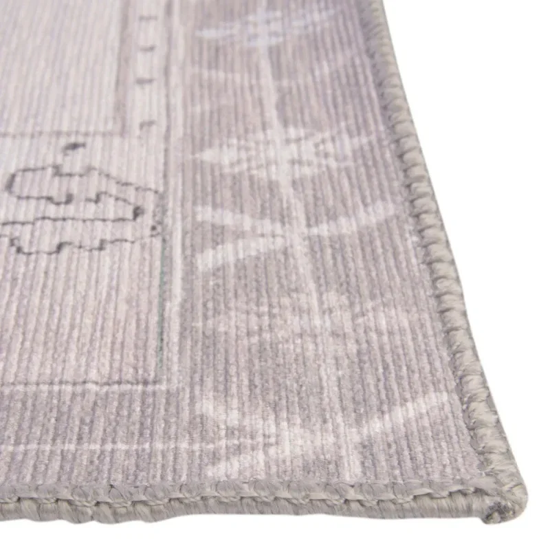 atemporal medallon en blanco y gris