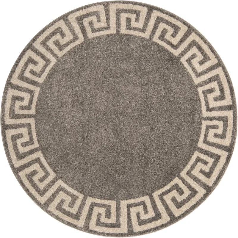 atenas geometrico en gris