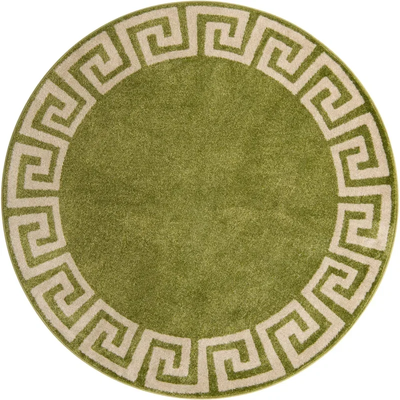 atenas geometrico en verde claro