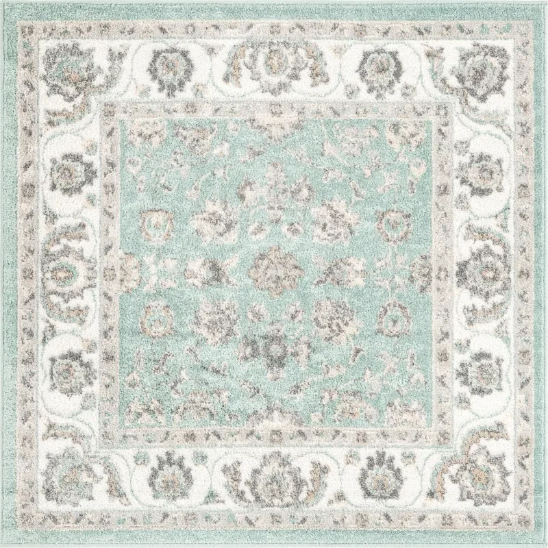 aurelios floral en aqua