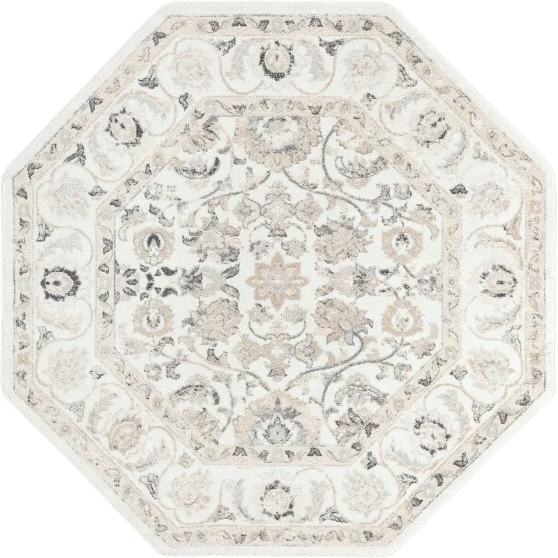 aurelios floral en marfil