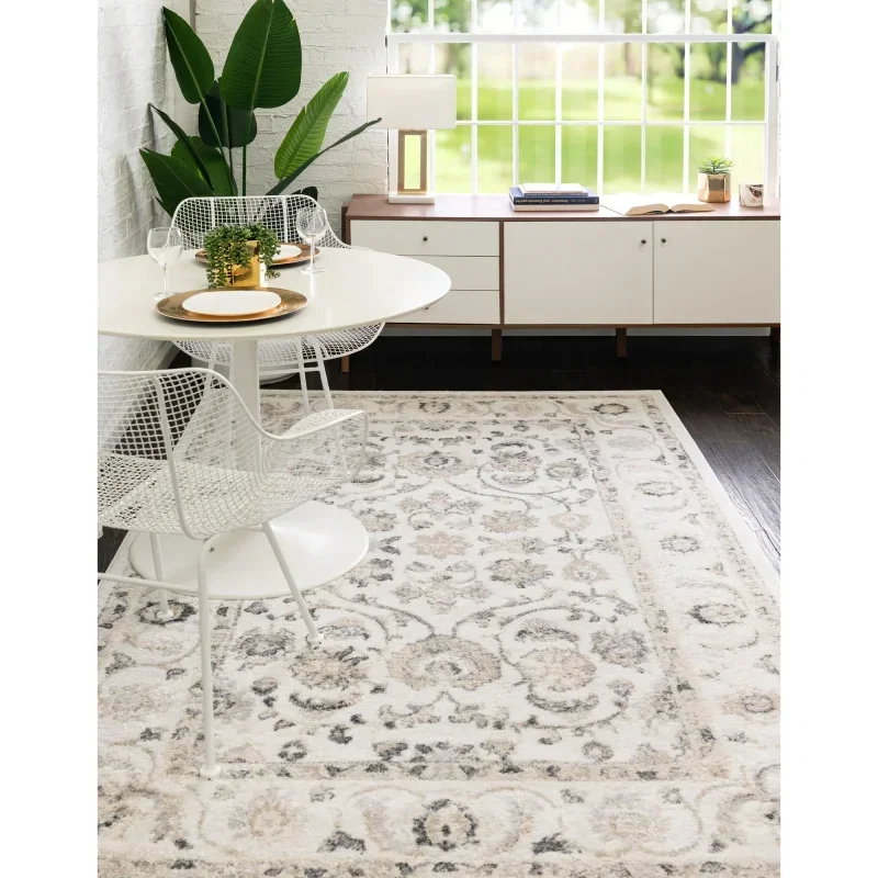 aurelios floral en marfil