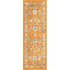 aurelios floral en naranja