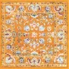 aurelios floral en naranja