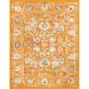 aurelios floral en naranja