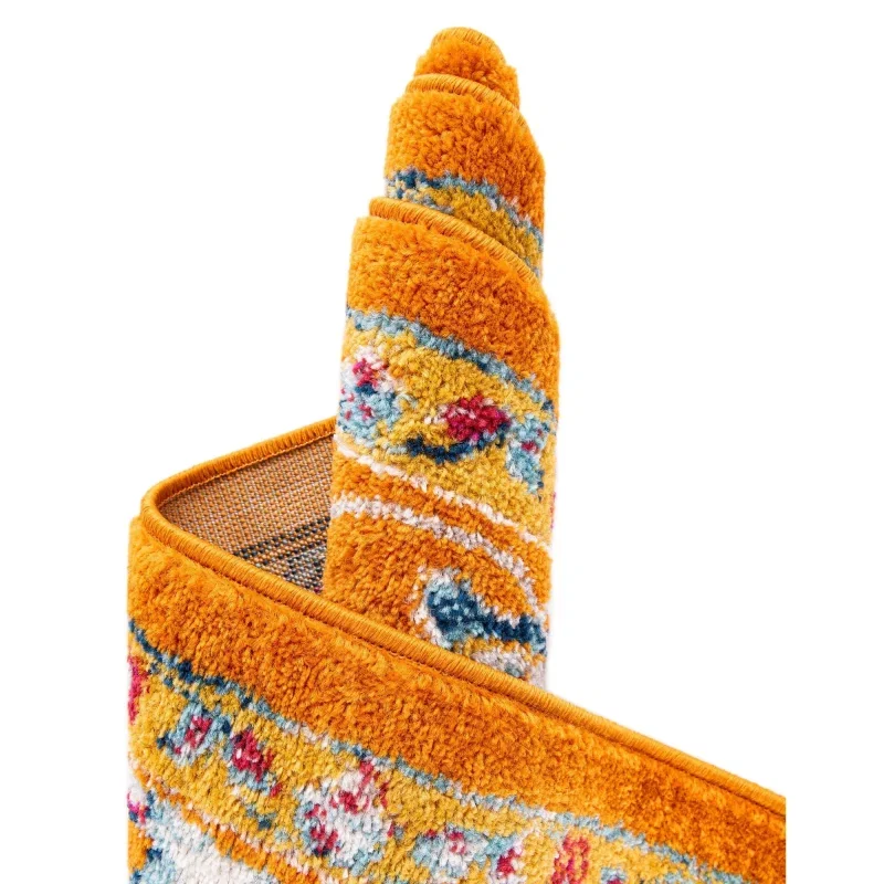 aurelios floral en naranja