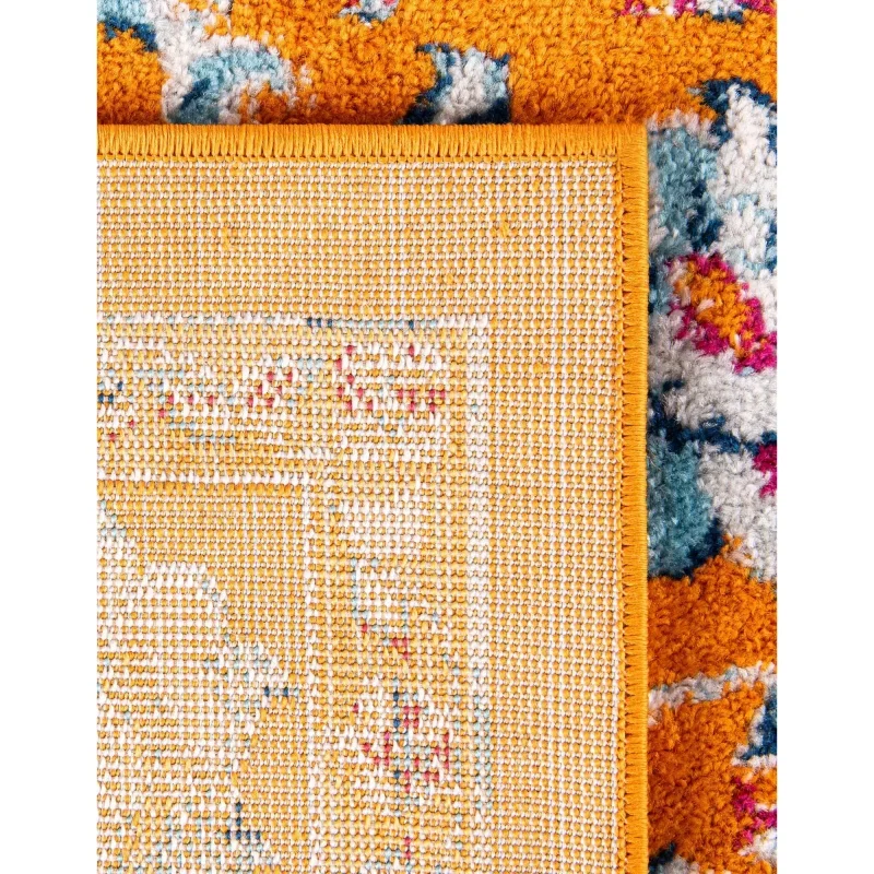 aurelios floral en naranja
