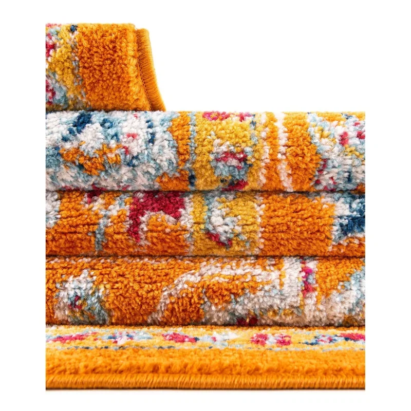 aurelios floral en naranja