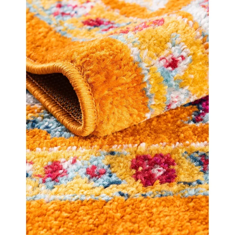 aurelios floral en naranja