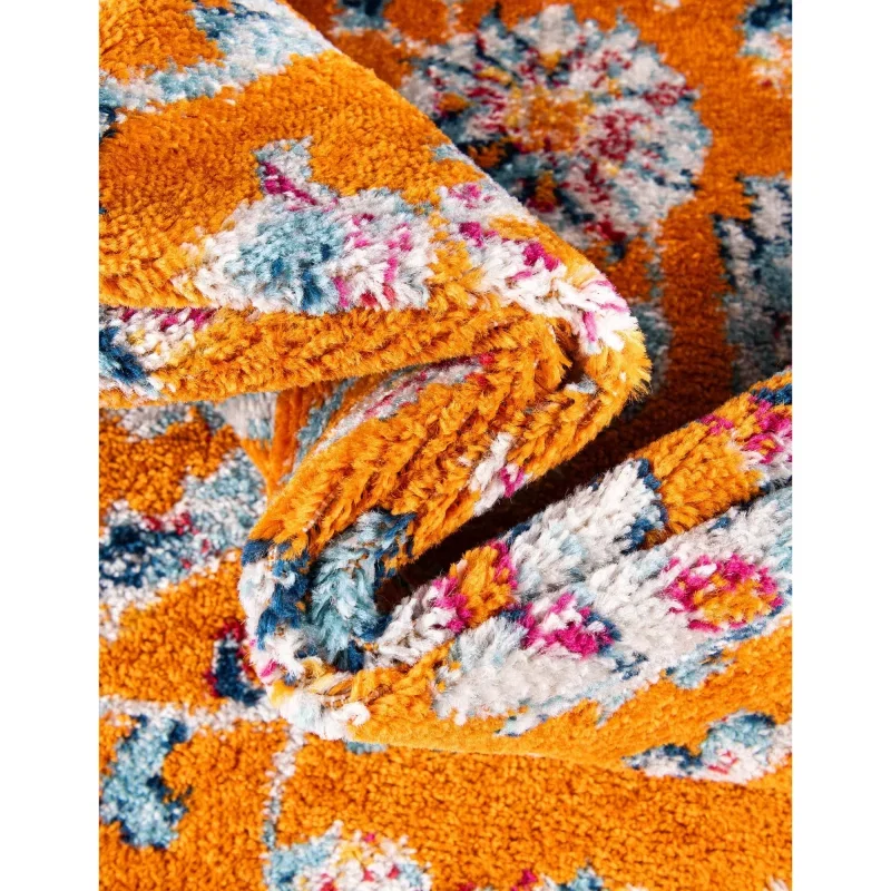 aurelios floral en naranja