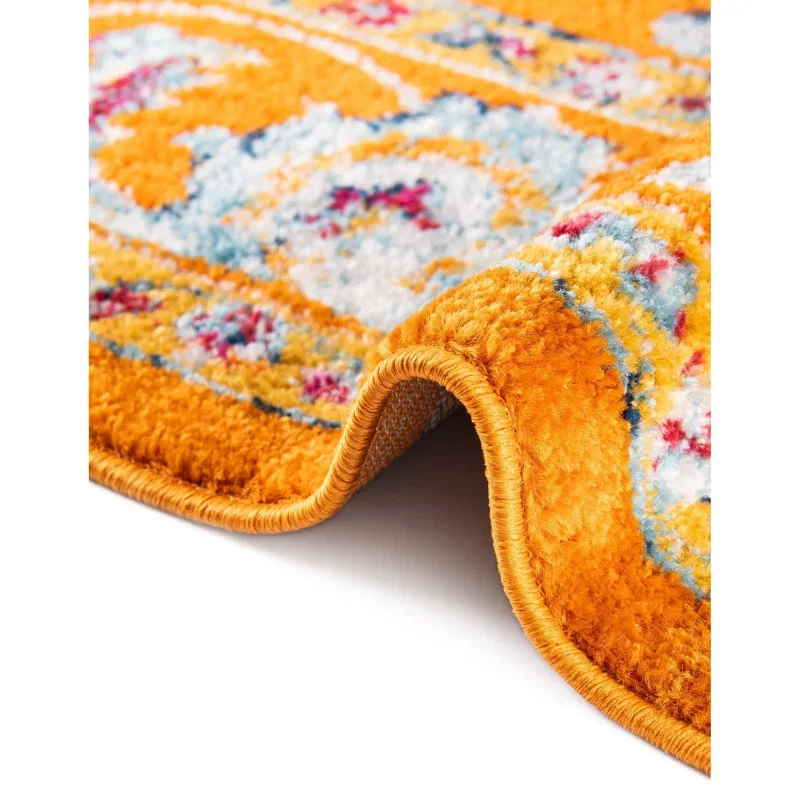 aurelios floral en naranja