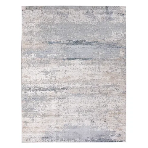Tapete Bombay Abstracto Paisajístico en Gris Natural