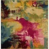 boreal abstracto en multicolor