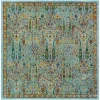 califa floral en aqua