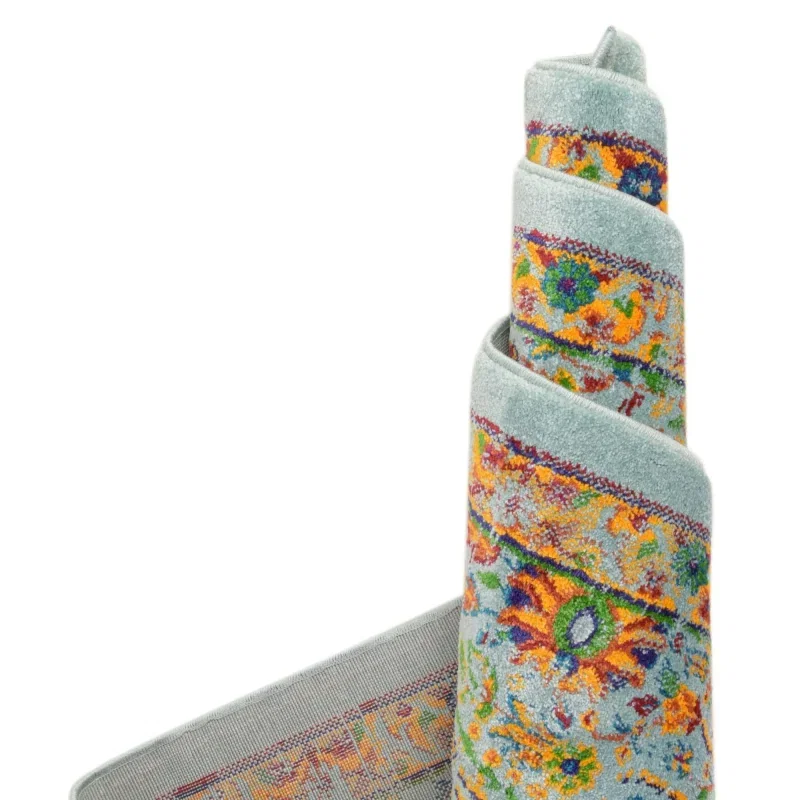 califa floral en aqua