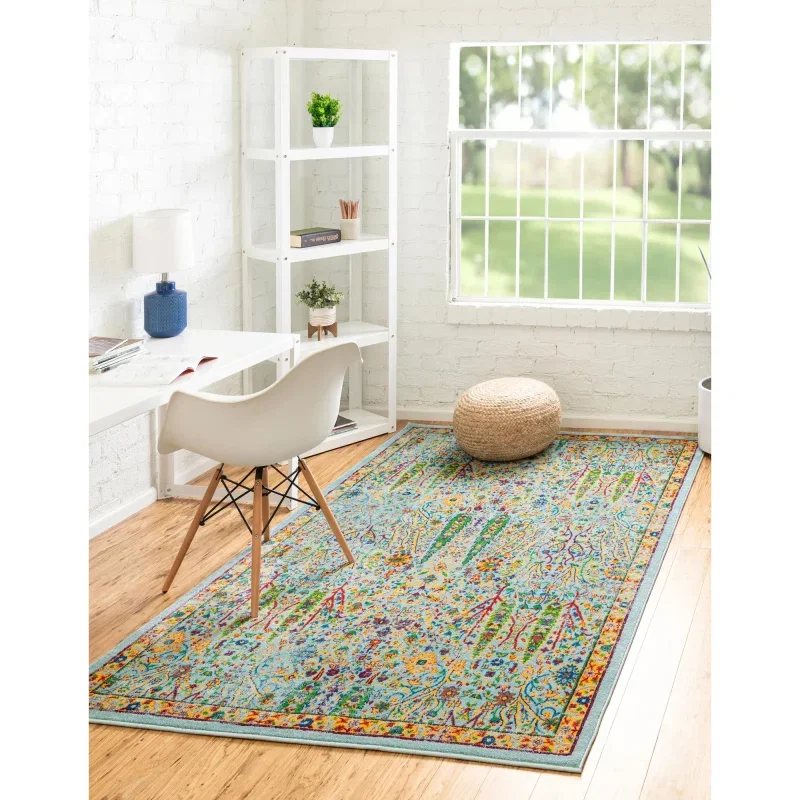 califa floral en aqua