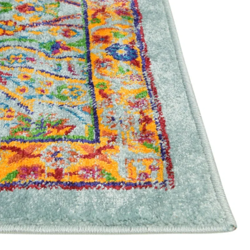 califa floral en aqua
