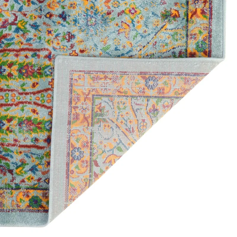 califa floral en aqua