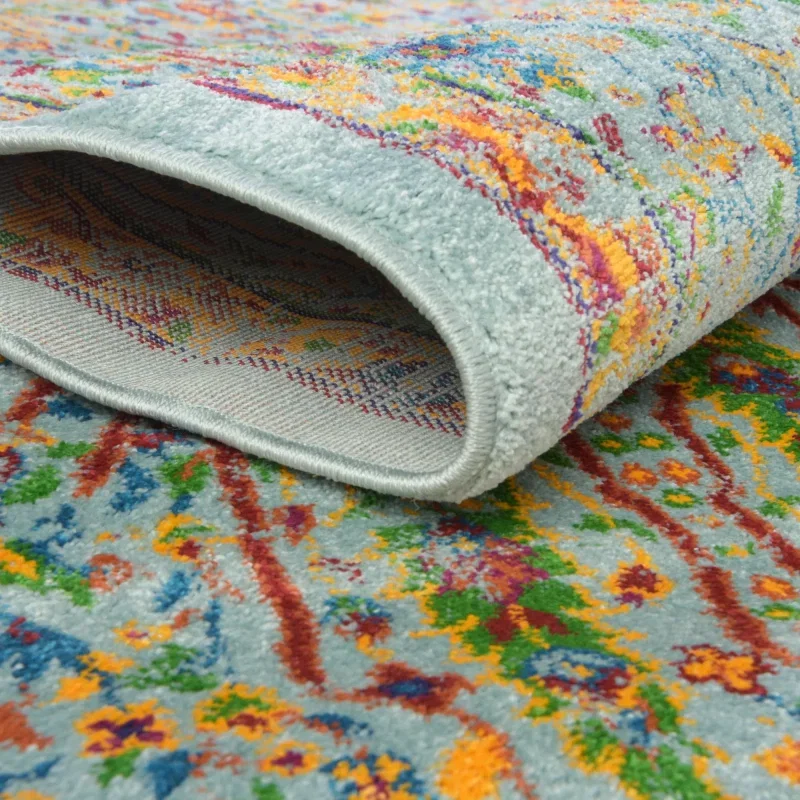 califa floral en aqua