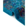 califa floral en azul marino