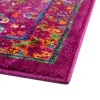 califa floral en rosa
