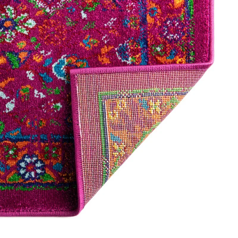 Tapete Califa Jardín Ornamental en Rosa