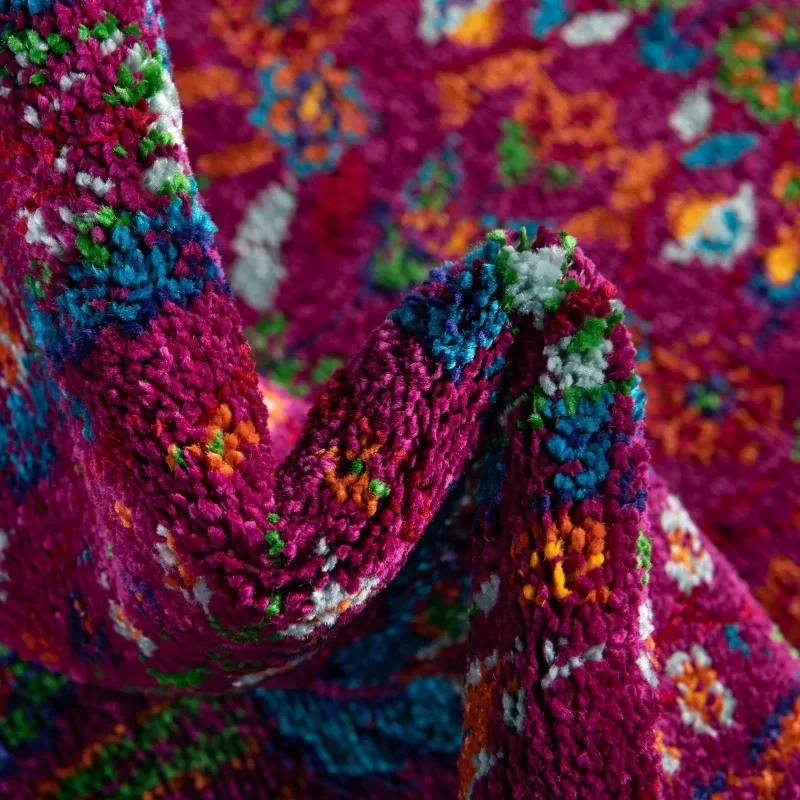 califa floral en rosa