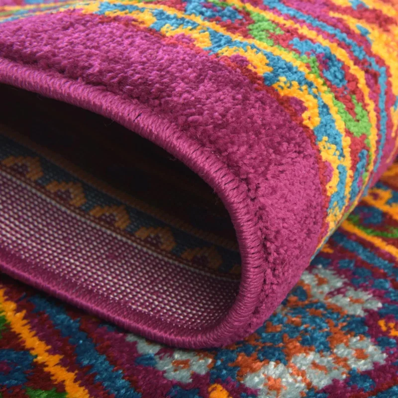 califa geometrico en fucsia